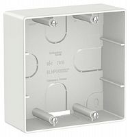 Коробка для силовых розеток Schneider Electric Blanca белая картинка 